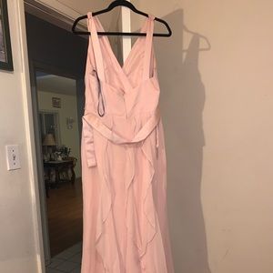 Pink prom dress